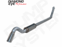 Turbo Back Exhaust Dodge 5.9L Underbody Exit Single Turn Down Stainless Diamond Eye