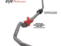 Turbo Back Exhaust 94-97.5 Ford F250/F350 Superduty 7.3L 4 inch Single Pass No Muffler Stainless Diamond Eye